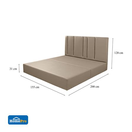 ฐานรองหัวเตียง 5 ฟุต HOME LIVING STYLE ARTHENA BEIGE_6