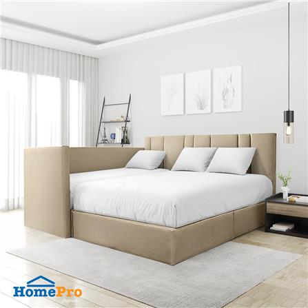 ชุดที่นอน FAMILY 5 ฟุต และ 3 ฟุต HOME LIVING STYLE ARTHENA สีเบจ_5