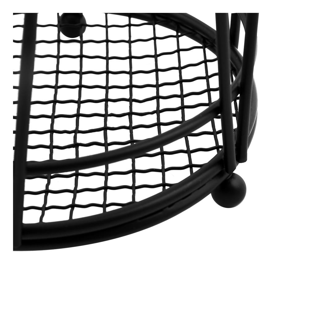 ที่ใส่อุปกรณ์ในครัวกลม 1 ช่อง KECH FLOWER สีดำ