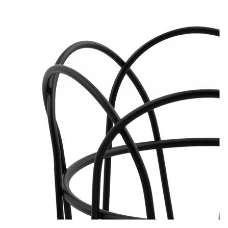 ที่ใส่อุปกรณ์ในครัวกลม 1 ช่อง KECH FLOWER สีดำ_2