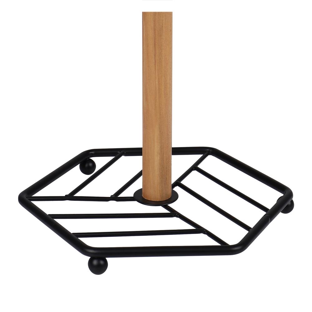 ที่ใส่ทิชชูม้วนเหลี่ยม KECH WOOD สีดำ