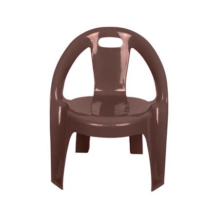 เก้าอี้พลาสติก ME LIVING COSMOS สีน้ำตาล_1