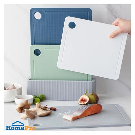 ชุดเขียงแยกประเภท KECH 26.8x23.5 ซม. และ 26.8x35 ซม. 4 ชิ้น หลากสี_8