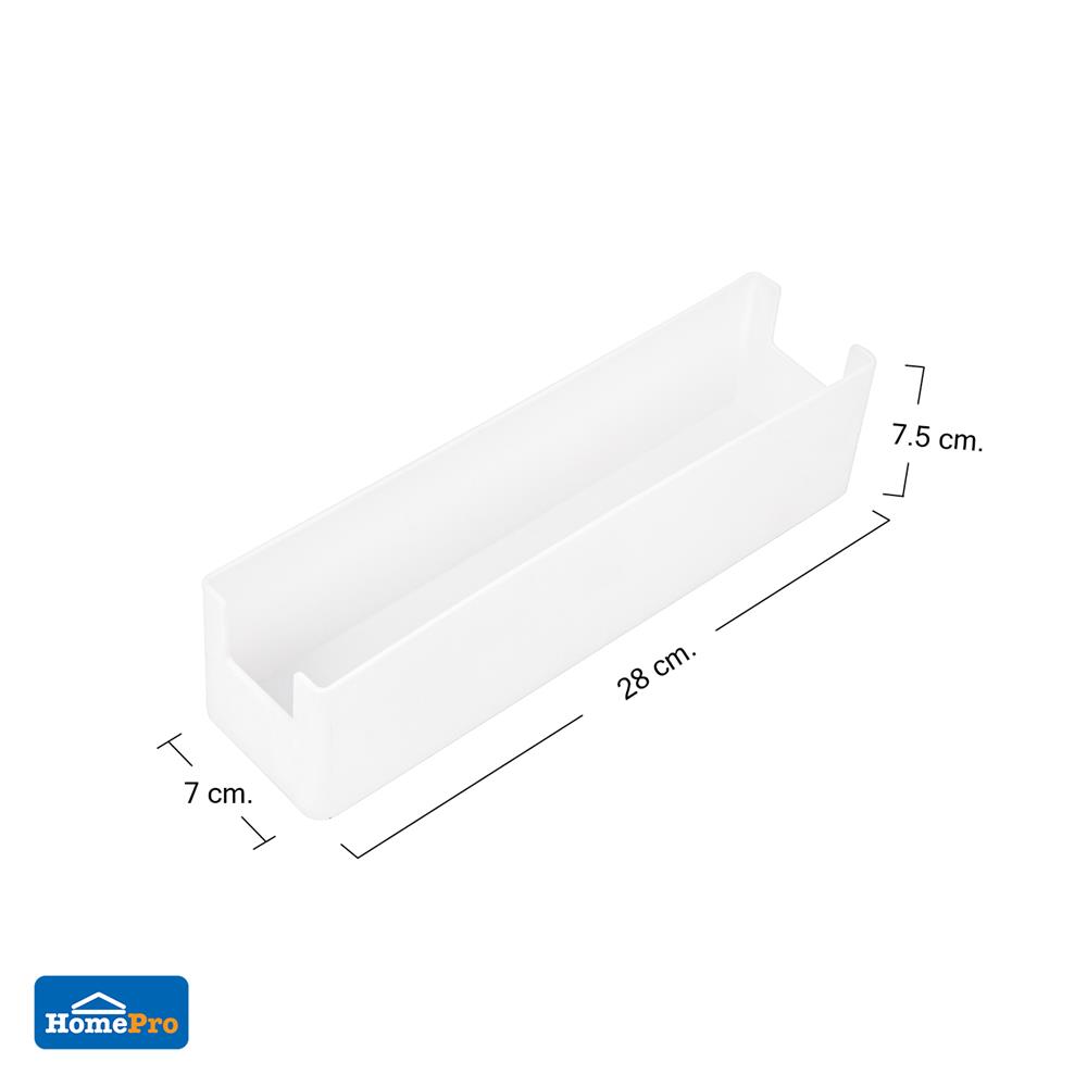 กล่องจัดระเบียบทรงแคบ KECH NEAT 7x28x7.5 ซม. ไซซ์ M
