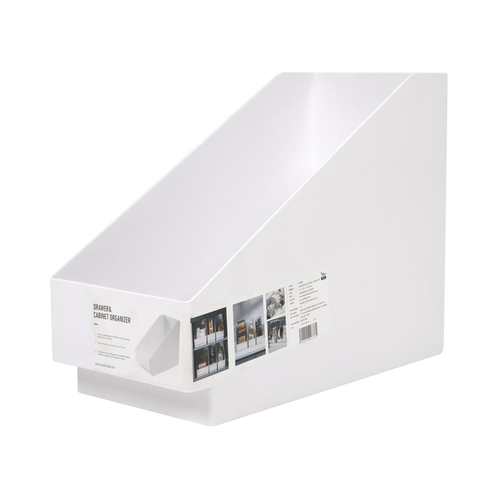 กล่องจัดระเบียบทรงเอียง KECH NEAT 16x34.5x26.2 ซม. ไซซ์ L_1