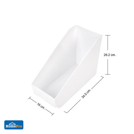 กล่องจัดระเบียบทรงเอียง KECH NEAT 16x34.5x26.2 ซม. ไซซ์ L_6