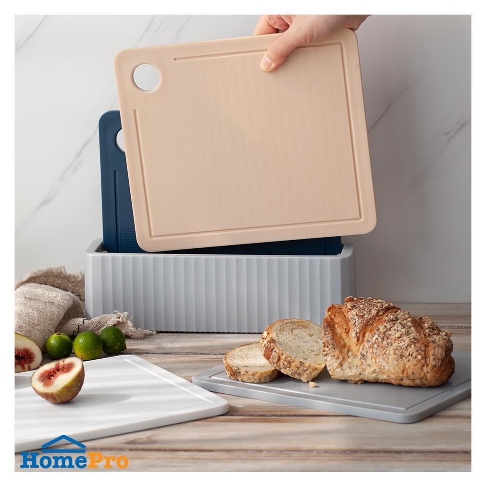 ชุดเขียงแยกประเภท KECH 26.8x23.5 ซม. 4 ชิ้น หลากสี