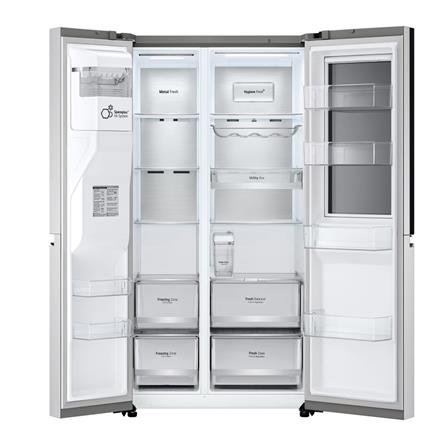 ตู้เย็น SIDE BY SIDE LG GC-X257CSES 22.4 คิว สีเงิน_4