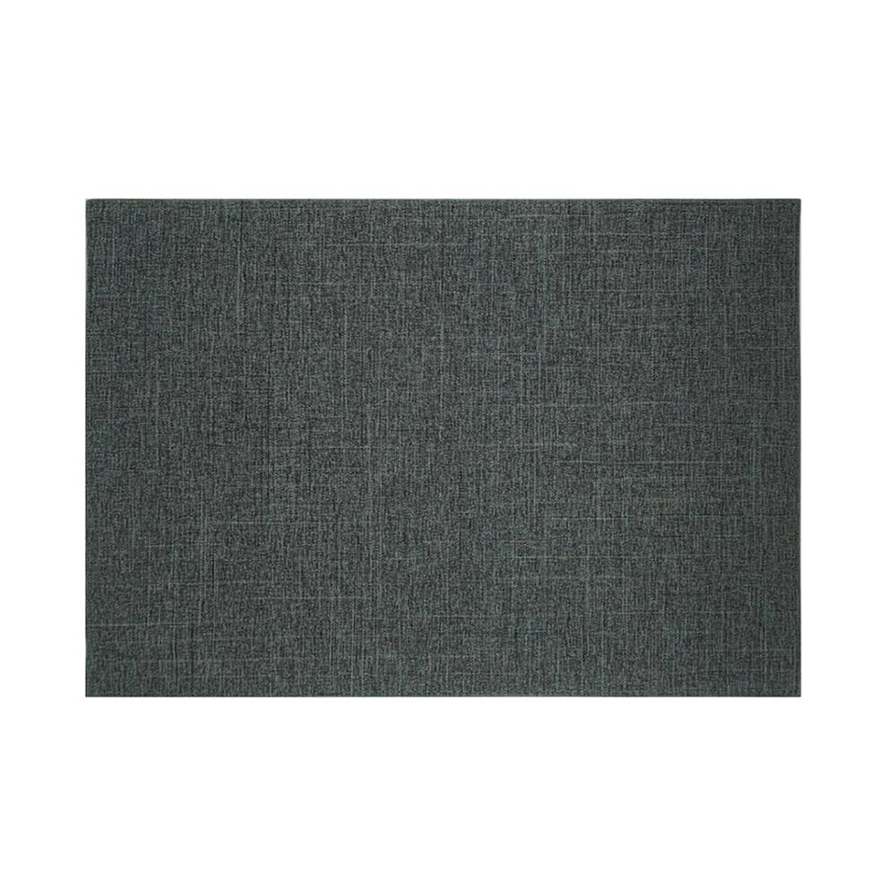 แผ่นรองจาน PET KECH RECYCLE สีเทาเข้ม