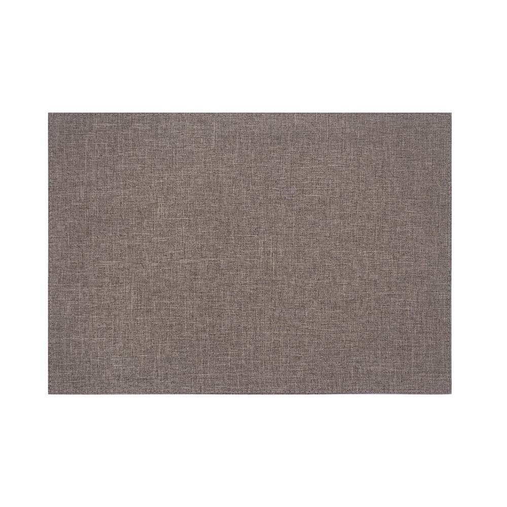 แผ่นรองจาน PET KECH RECYCLE สีเทาอ่อน