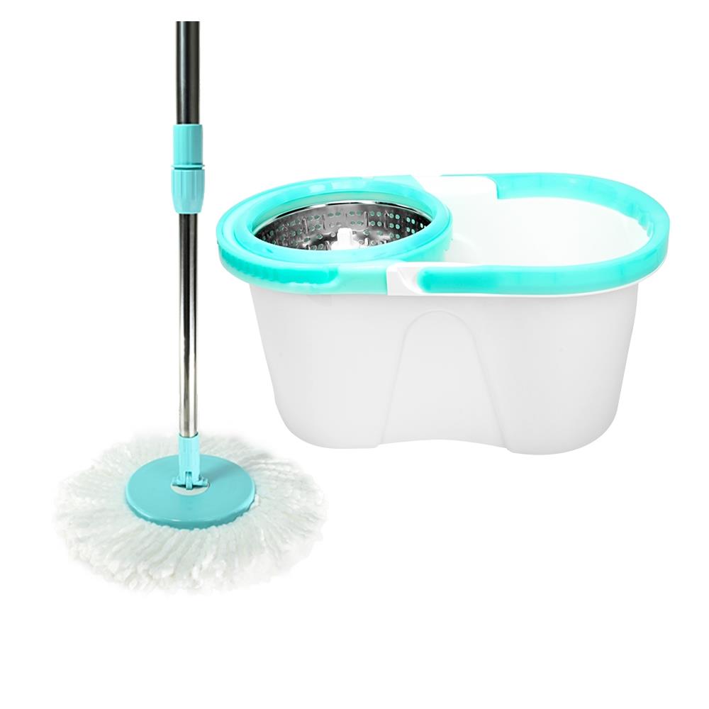 ชุดอุปกรณ์ถังปั่นสเตนเลสพร้อมไม้ม็อบ FARCENT