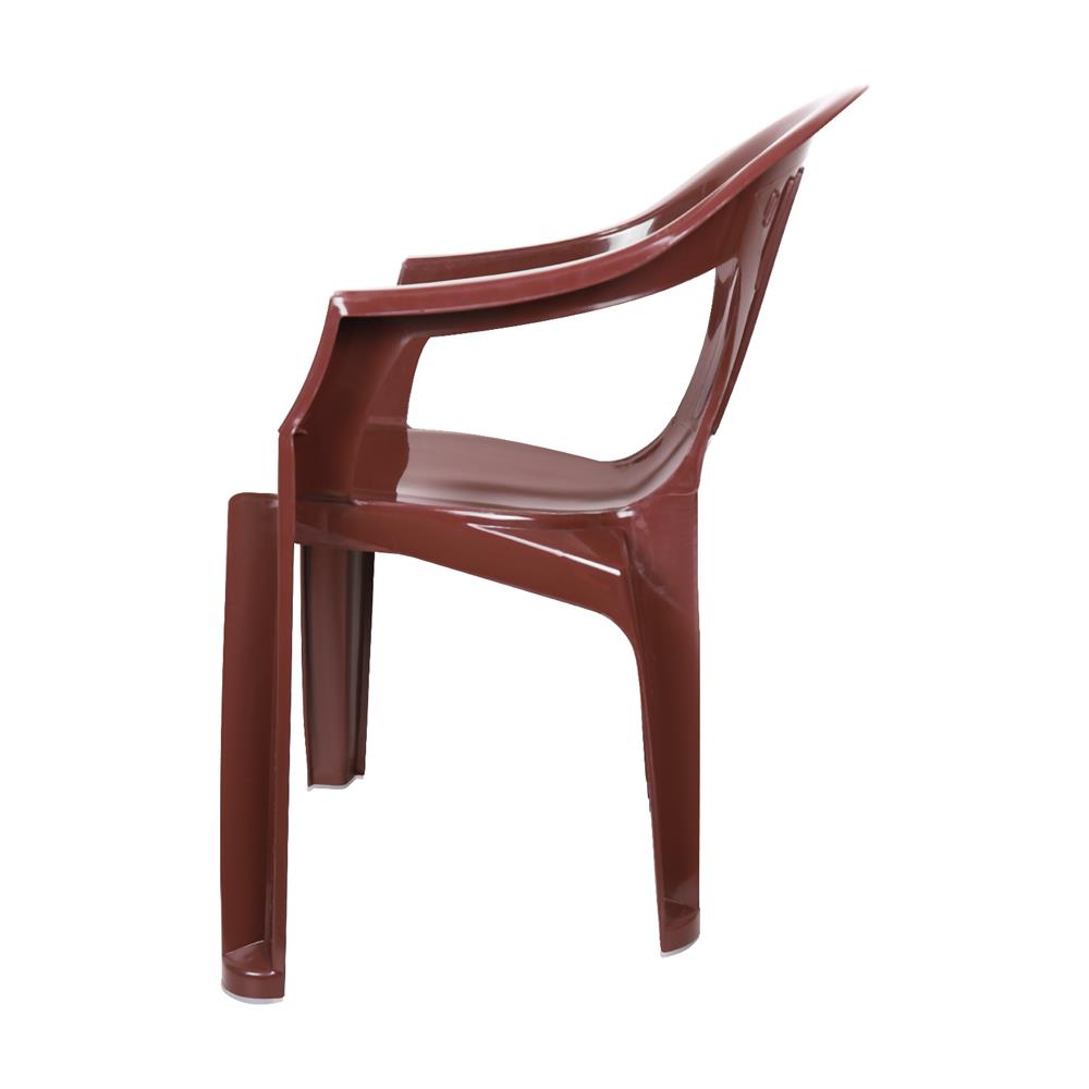 เก้าอี้เท้าแขน ME LIVING KING สีน้ำตาล