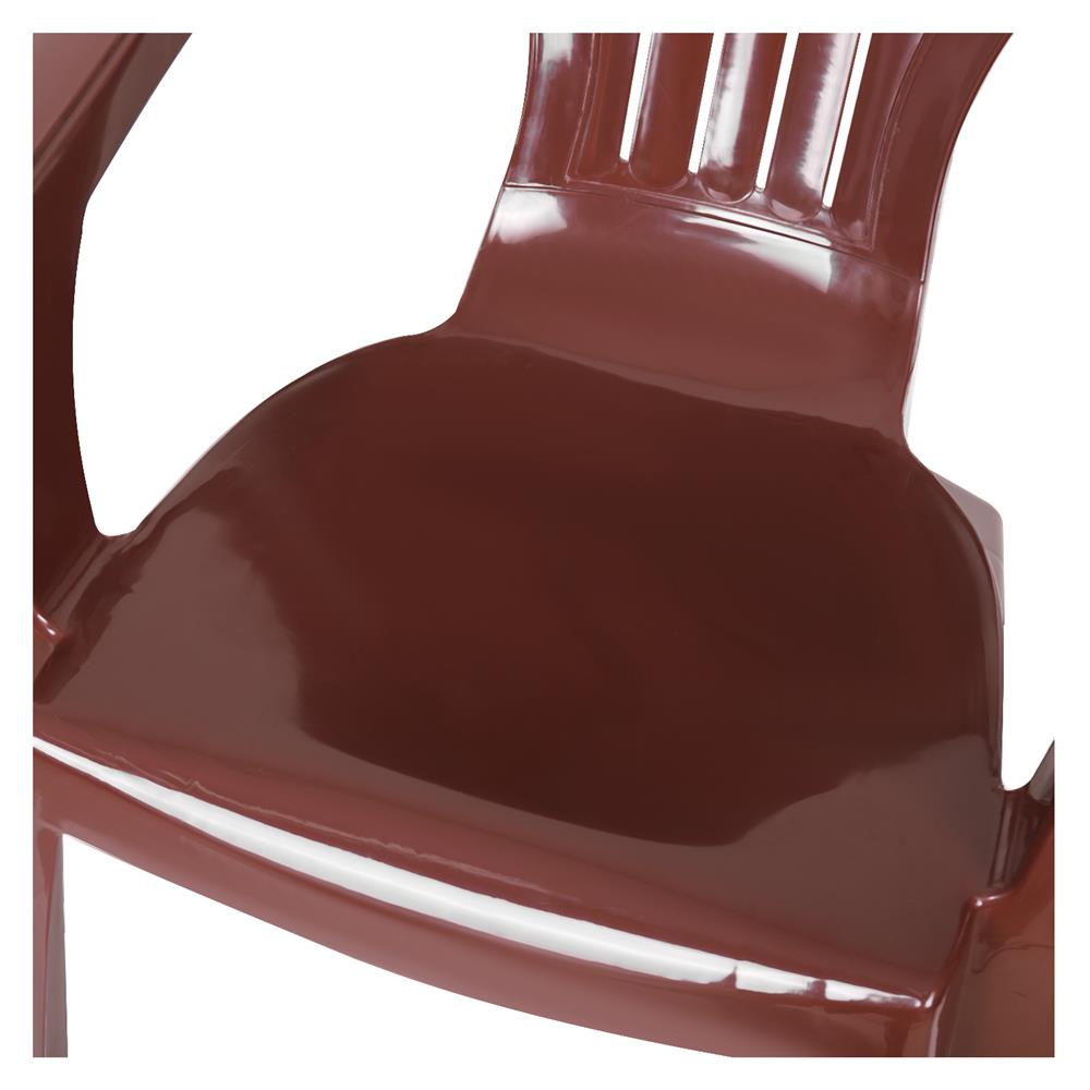 เก้าอี้เท้าแขน ME LIVING KING สีน้ำตาล