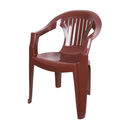 เก้าอี้เท้าแขน ME LIVING KING สีน้ำตาล