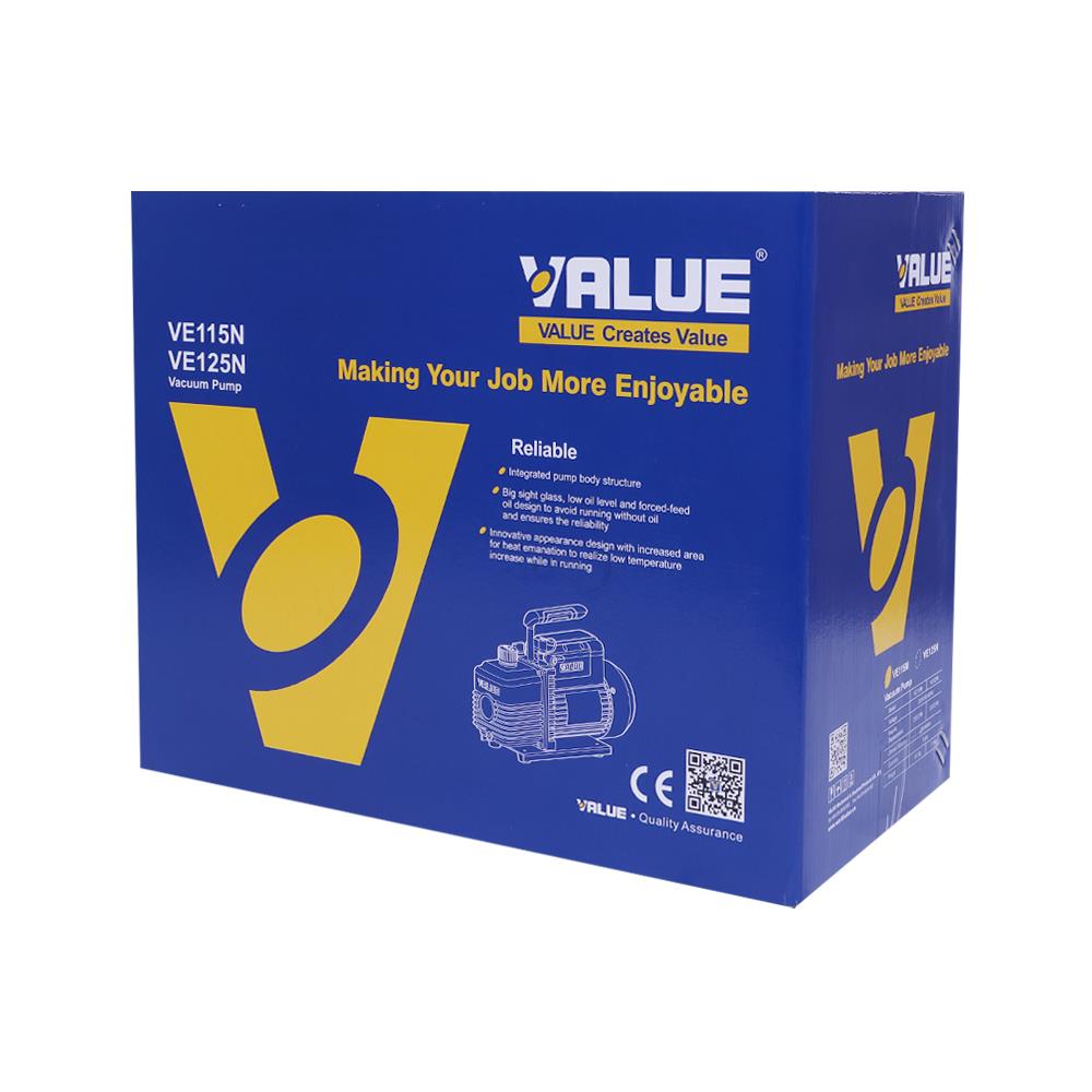 เครื่องแวคคั่ม VALUE 24SO 1.8CFM 51 ลิตร/นาที SINGLE