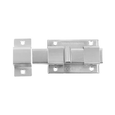 กลอนห้องน้ำ COLT LITE 008 3.5 นิ้ว สีสเตนเลส