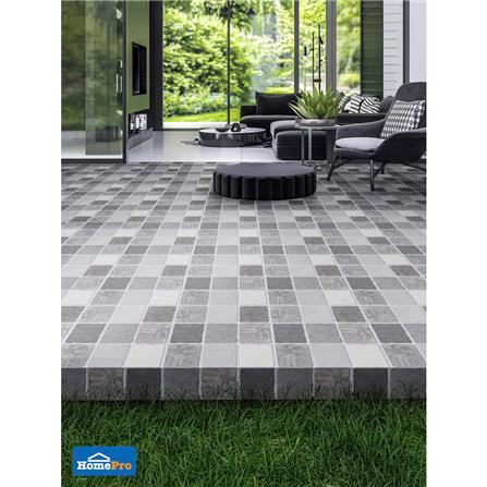 กระเบื้องพื้น 12x12 นิ้ว ภูผา เวต้า สโตน เทา PM 1M2_1