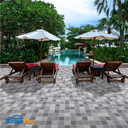 กระเบื้องพื้น 12x12 นิ้ว ภูผา เวต้า สโตน เทา PM 1M2_4