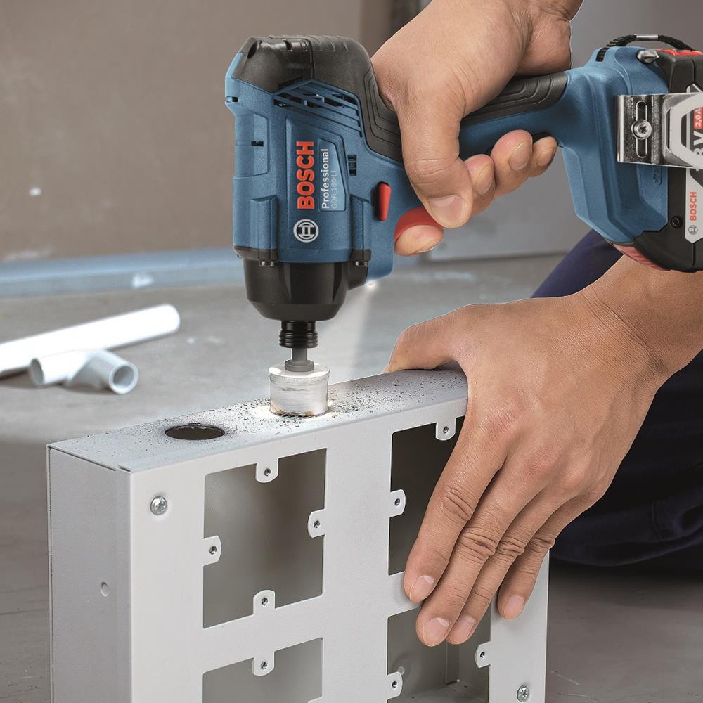 สว่านไขควงไร้สาย (พร้อมแบตเตอรี่) BOSCH GDR 180-LI BL 18 โวลต์