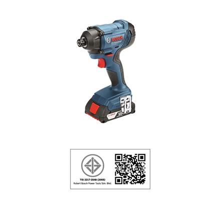 สว่านไขควงไร้สาย (พร้อมแบตเตอรี่) BOSCH GDR 180-LI BL 18 โวลต์_4