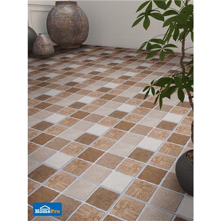 กระเบื้องพื้น 12x12 นิ้ว ภูผา เวต้า สโตน น้ำตาล PM 1M2_3