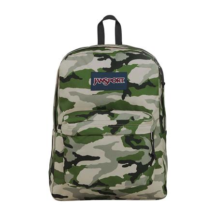 กระเป๋าเป้สะพายหลังหลากสี JANSPORT JS0A4QUT77R สีเขียวทหาร_0
