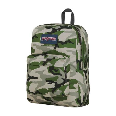 กระเป๋าเป้สะพายหลังหลากสี JANSPORT JS0A4QUT77R สีเขียวทหาร_1