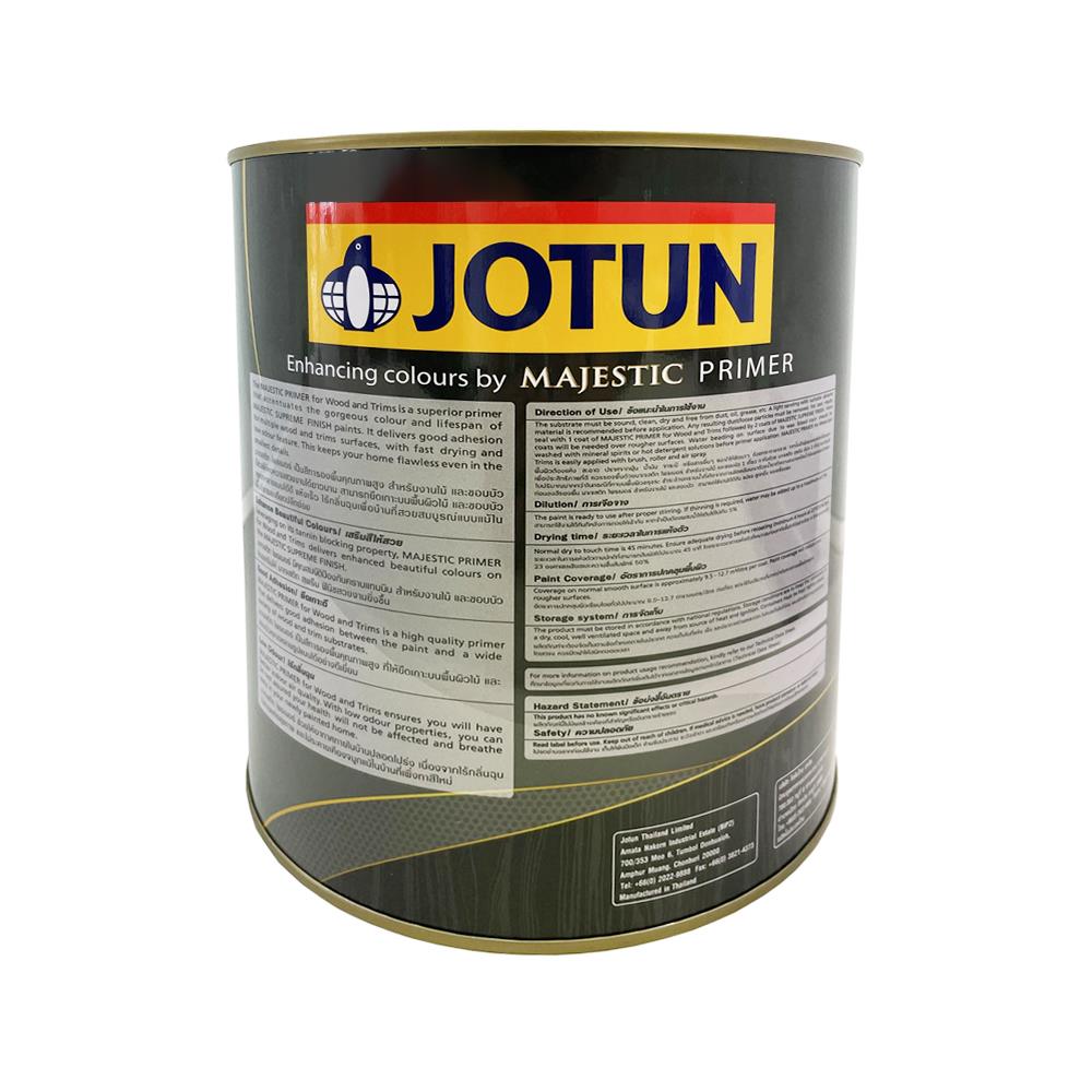 สีรองพื้นไม้และเหล็ก JOTUN MAJESTIC PRIMER WOOD AND METAL 1 แกลลอน