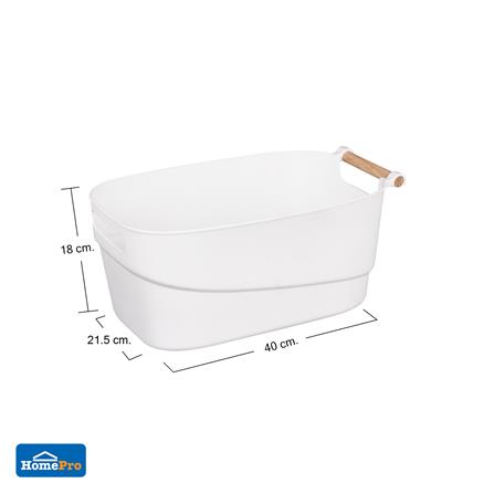 กล่องเก็บของด้ามไม้ KECH 21.5x40x18 ซม. ไซซ์ L_4