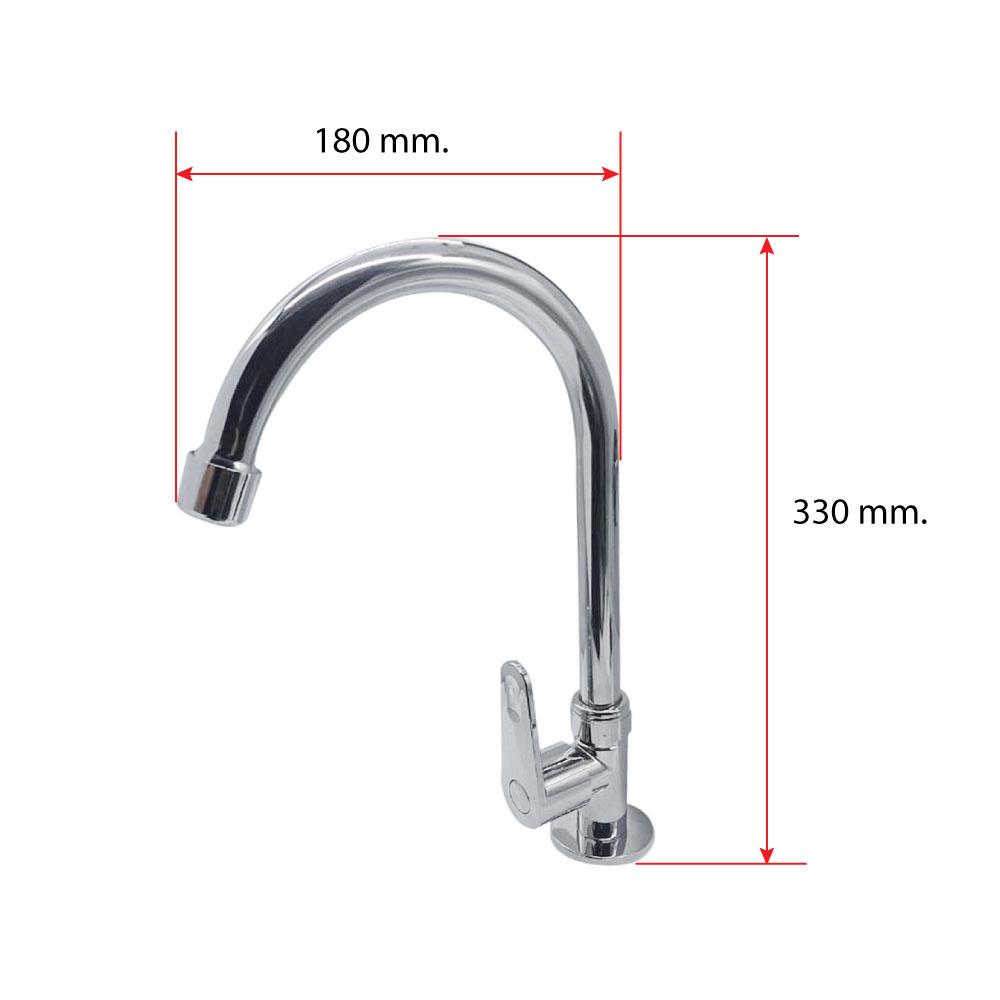 ก๊อกซิงค์เดี่ยวเคาน์เตอร์ HOEN EN-7405