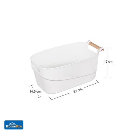 กล่องเก็บของด้ามไม้ KECH 14.5x27x12 ซม. ไซซ์ S_6