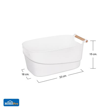 กล่องเก็บของด้ามไม้ KECH 18x33x15 ซม. ไซซ์ M_4