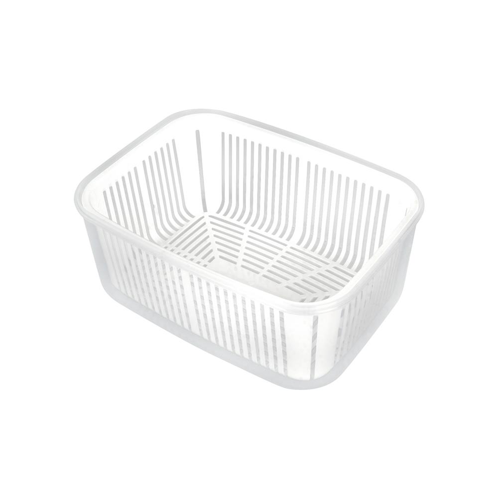 ชุดกล่องจัดเก็บในตู้เย็น 5 กล่อง KECH WINTRY สีขาว