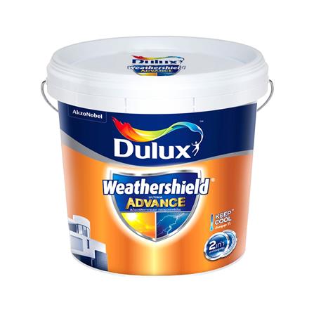 สีน้ำทาภายนอก DULUX WEATHERSHIELD ULTIMA BASE B กึ่งเงา 2.5 แกลลอน