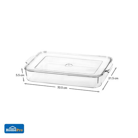 กล่องจัดเก็บในตู้เย็น KECH ICY 21.5x33.5x5.5 ซม._5