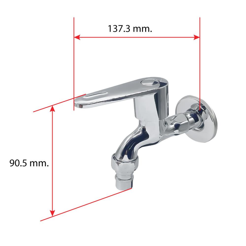 ก๊อกล้างพื้น 1 ทาง HOEN EN-7402