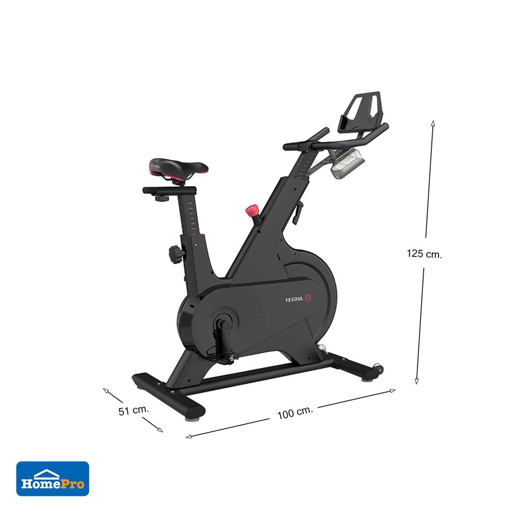 จักรยานออกกำลังกาย YESOUL YS-M1 สีดำ