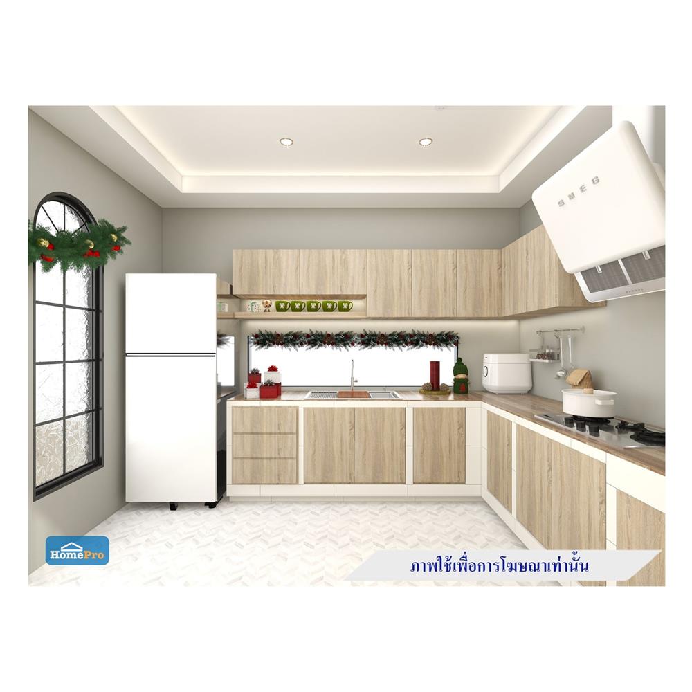 ตู้คู่ WPC PARAZZO ENZO บานเพ่ 80x60 ซม. เนเชอรัลโอ๊ก