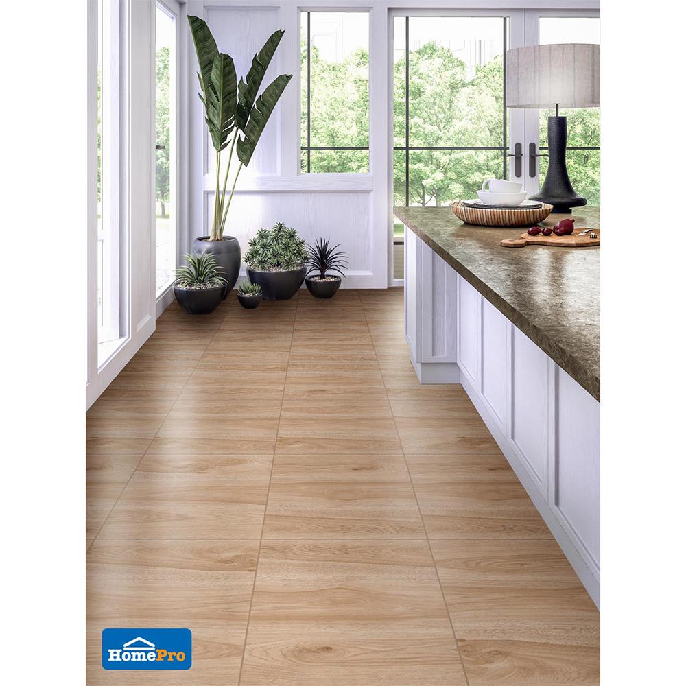 กระเบื้องพื้น 16x16 นิ้ว TARA คาเนีย วู๊ด เบจ PM 0.96 ตร.ม.