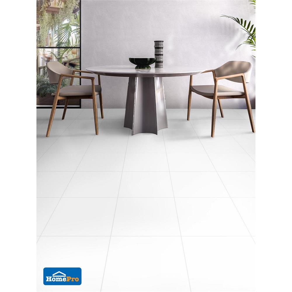 กระเบื้องพื้น 16x16 นิ้ว TARA เบลาเนีย ขาว PM 0.96M2