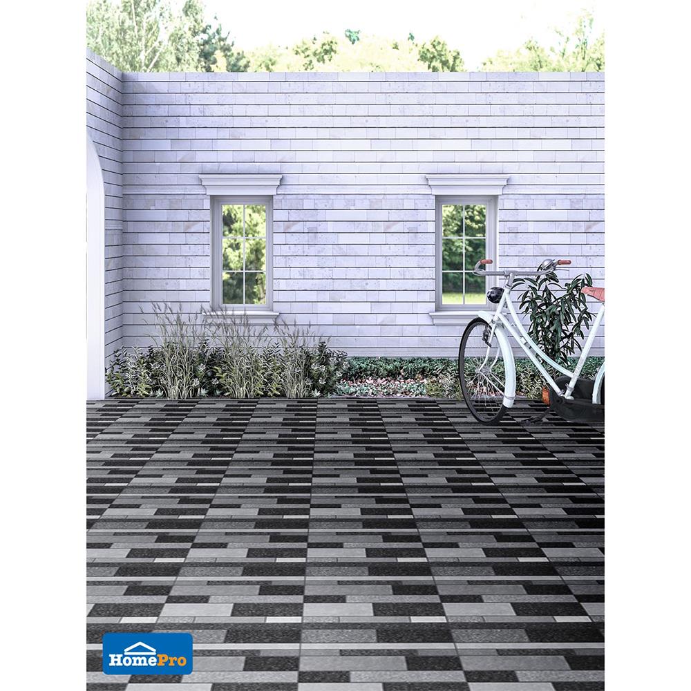 กระเบื้องพื้น 16x16 นิ้ว TARA แอนดูโล่ สโตน เทา PM 0.96M2