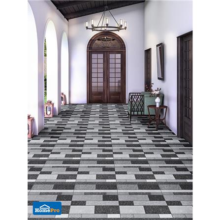 กระเบื้องพื้น 16x16 นิ้ว TARA แอนดูโล่ สโตน เทา PM 0.96M2_2