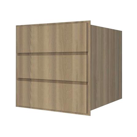 ตู้ลิ้นชัก 3 ชั้น WPC PARAZZO ENZO บานเพ่ 70x60 ซม. สีเนเชอรัลโอ๊ก_1