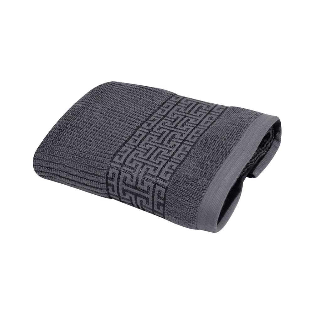 ผ้าขนหนู HOME LIVING STYLE CAMILA 16X32 นิ้ว สีเทา_0