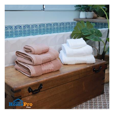 ผ้าขนหนู HOME LIVING STYLE CAMILA 27X54 นิ้ว สีเบจ_7