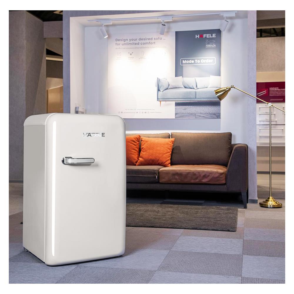 ตู้เย็น 1 ประตู HAFELE 495.06.712 4.4 คิว สีครีม