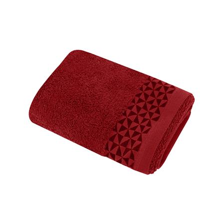 ผ้าขนหนู HOME LIVING STYLE MORGAN 16X32 นิ้ว สี MAROON