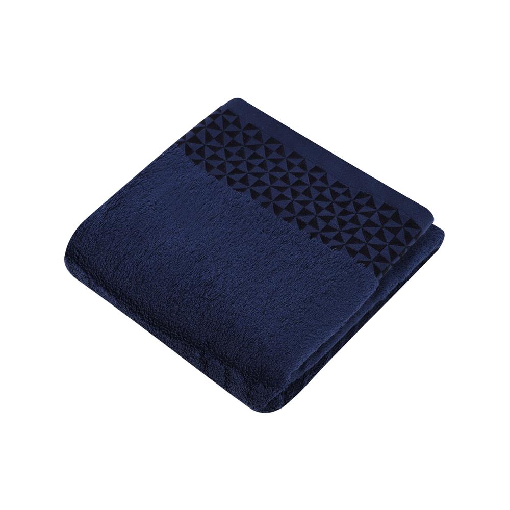 ผ้าขนหนู HOME LIVING STYLE MORGAN NAVY 16X32 นิ้ว สีน้ำเงินเข้ม