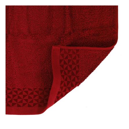 ผ้าขนหนู HOME LIVING STYLE MORGAN 30X60 นิ้ว สี MAROON_3