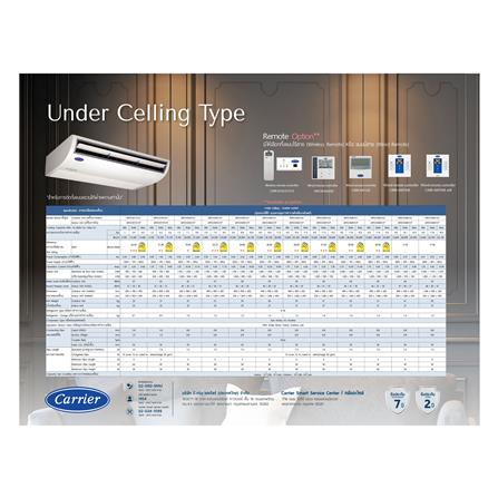 แอร์แขวน CARRIER 42TGV0361CP/38TGV0361A1 36100 บีทียู 220V อินเวอร์เตอร์_3